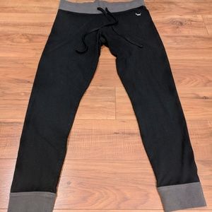 [L] VS PINK Black & Gray Joggers